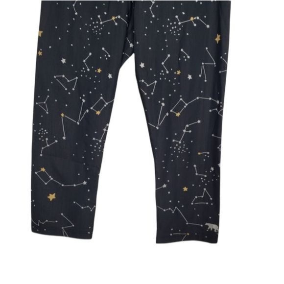 RUNNING BARE Constellation Galaxy Crop Leggings - Picture 3 of 6